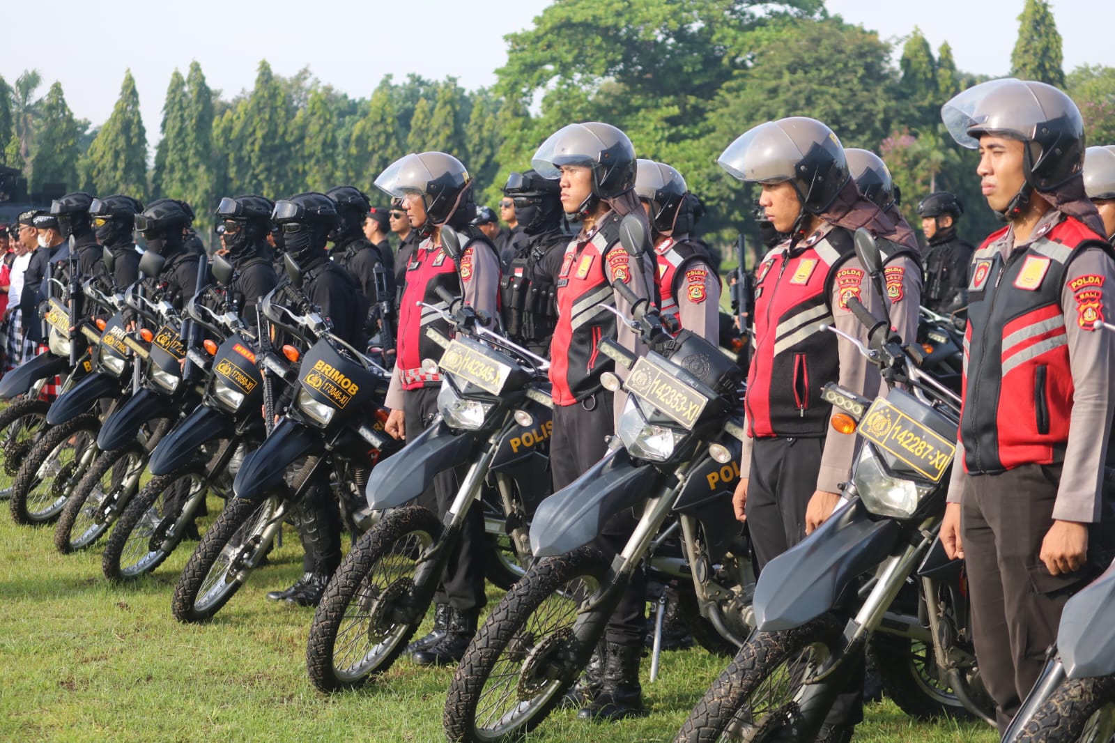 podiumnews.com-Polda Bali Kerahkan 1.578 Polisi di Malam Takbiran 