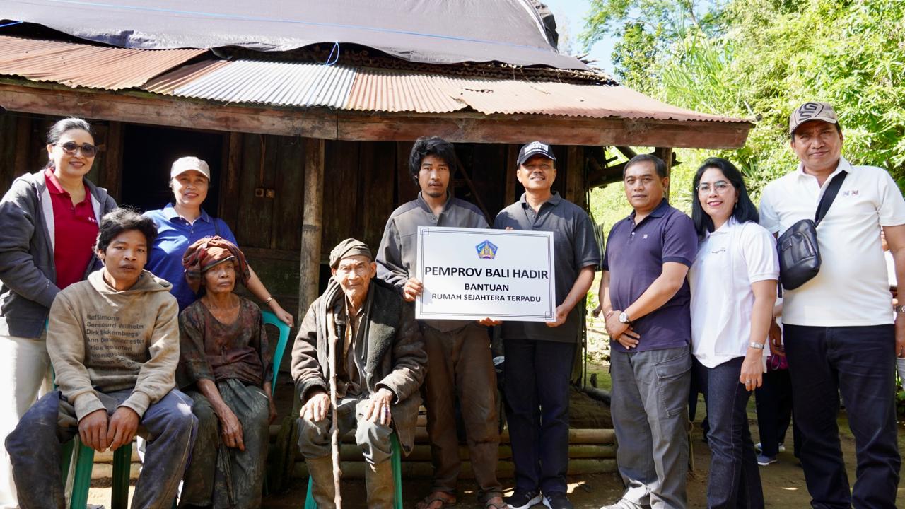 Pemprov Bali Rehab Rumah Tiga Warga Bangli 