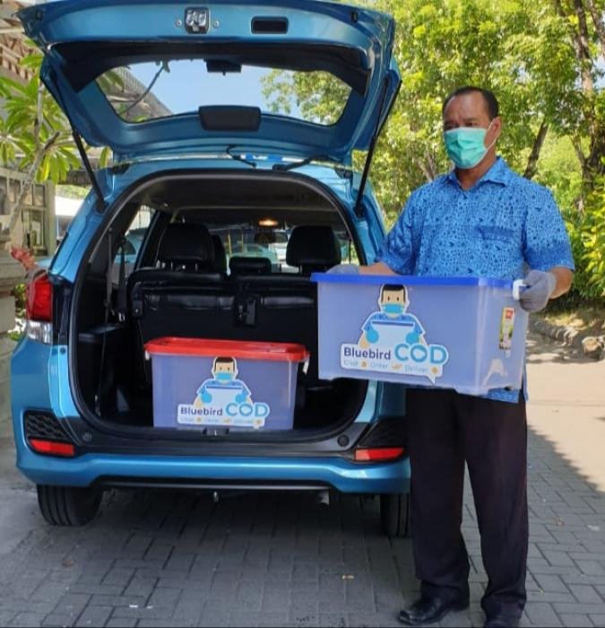 Cegah Corona, Bluebird Bali Luncurkan Layanan Bluebird Concierge COD 