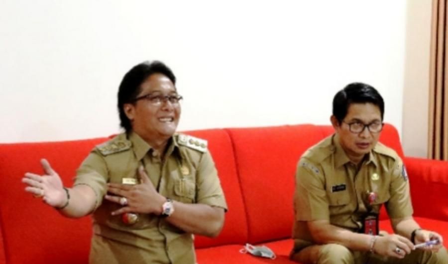 podiumnews.com-Bupati Badung Rapat Virtual Bahas Cegah Covid-19