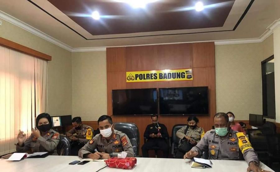 podiumnews.com-Polres Badung Gandeng Tokoh Agama Sosialisasi Larangan Mudik