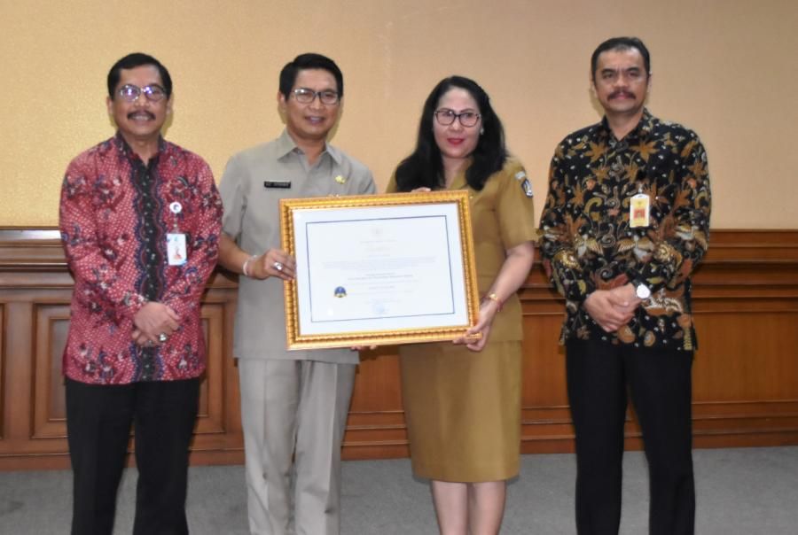 podiumnews.com-Diskerpus Badung Raih Akreditasi A Kearsipan dari ANRI