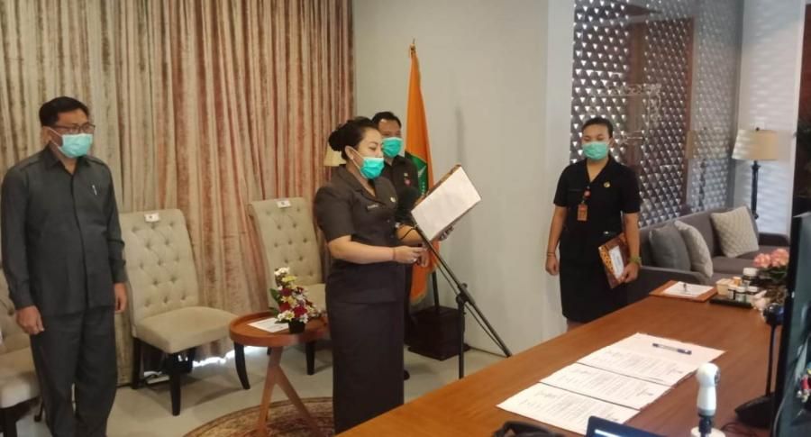 podiumnews.com-378 ASN Dilantik, Bupati Eka: Pikirkan Sumbangsih Terbaik untuk Tabanan