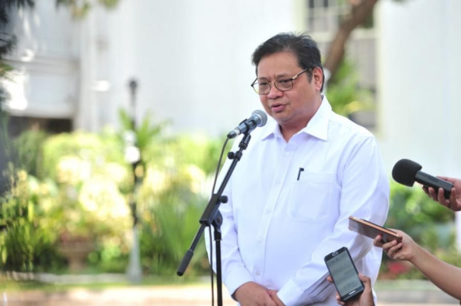 podiumnews.com-Jadi Menteri, Airlangga Mengaku Tetap Jabat Ketum Golkar