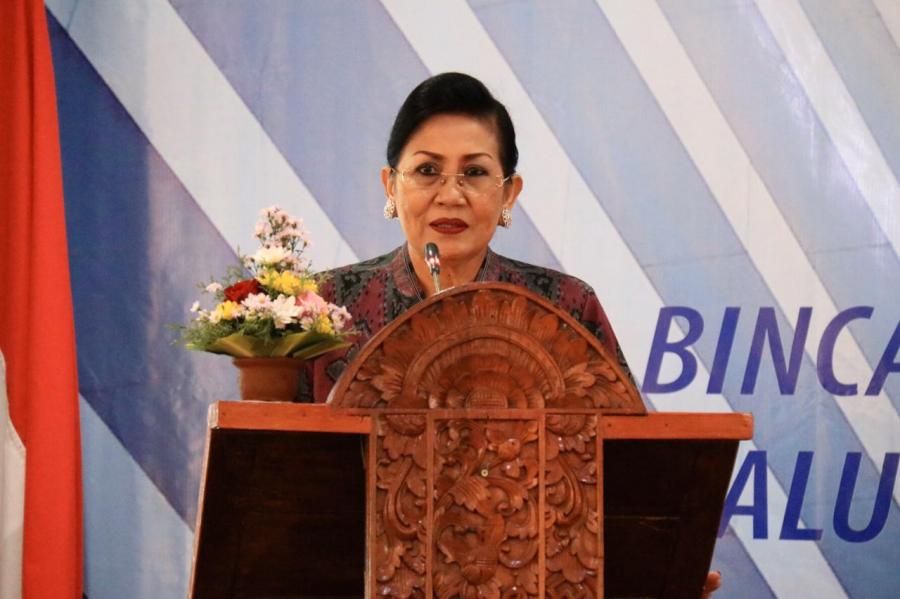 Ny Putri Koster Dorong Perlindungan Hak Cipta Kerajinan Bali