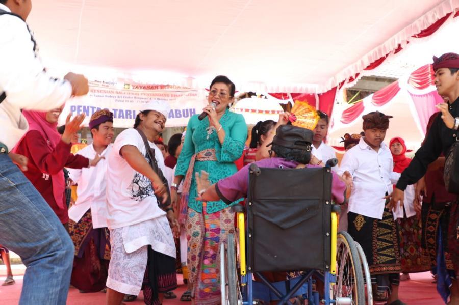 Ny Putri Koster Harapkan Penyandang Disabilitas Tidak Dikucilkan