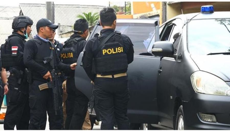 Densus 88 Antiteror Tangkap Terduga Teroris di Lampung