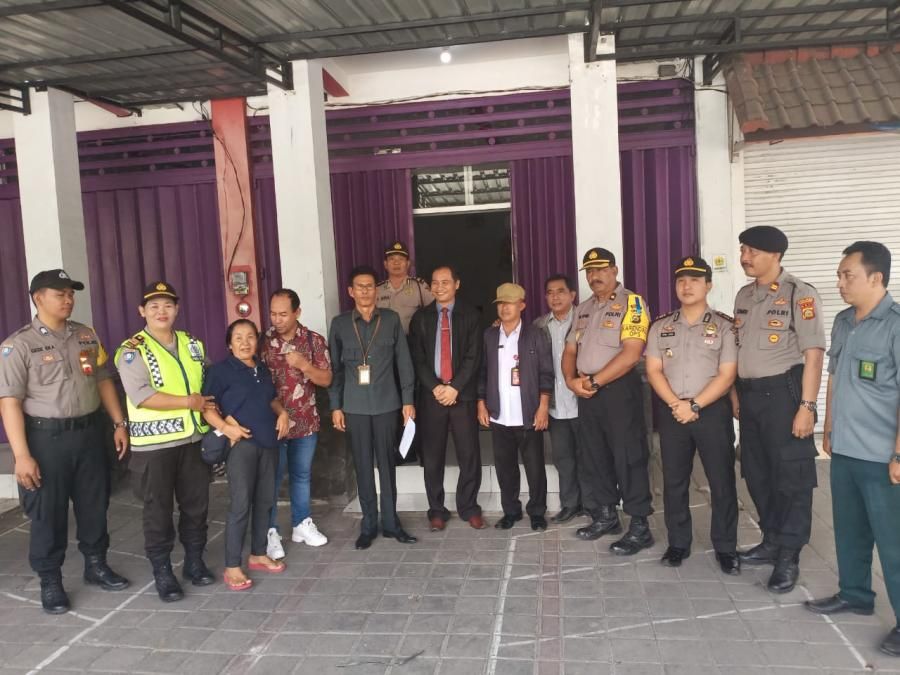 Usai Putusan, Polisi Kawal Proses Eksekusi Lahan dan Bangunan di Kuta Utara