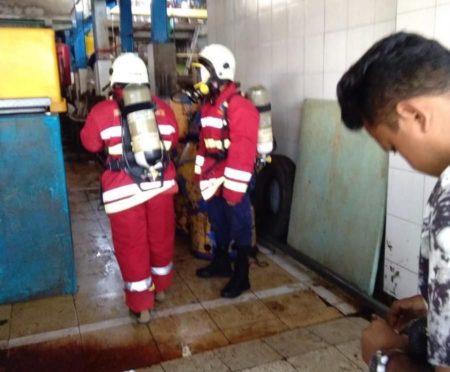 Gas Bocor, Puluhan Karyawan Panik Berhamburan 