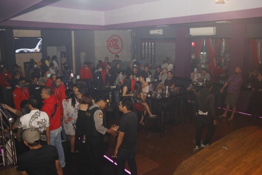 Razia Hiburan Malam, Tiga Pengunjung Kedapatan Positif Narkoba