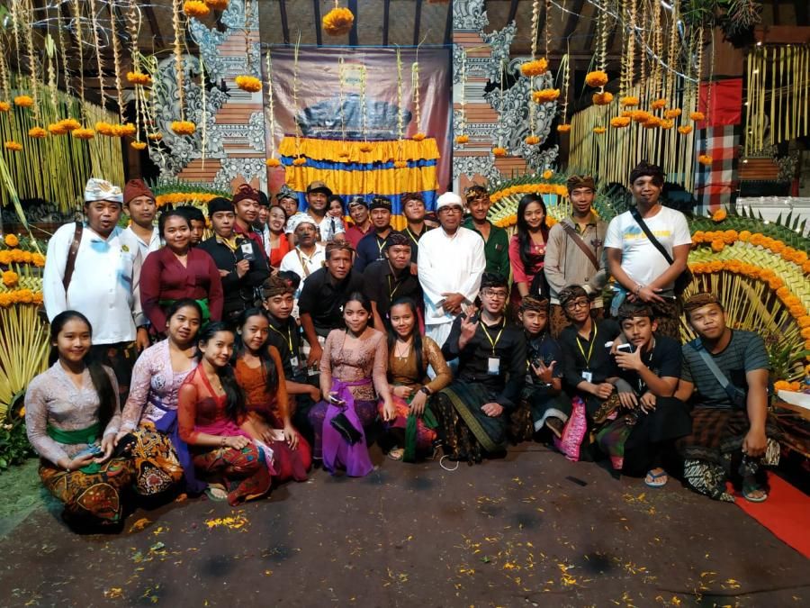 podiumnews.com-Rehabilitasi Wantilan Pura Santi Payangan, Panitia Gelar Penggalian Dana