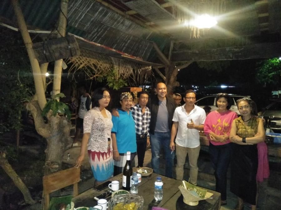 Relawan Prabowo dan Jokowi di Bali Gelar Silahturahmi