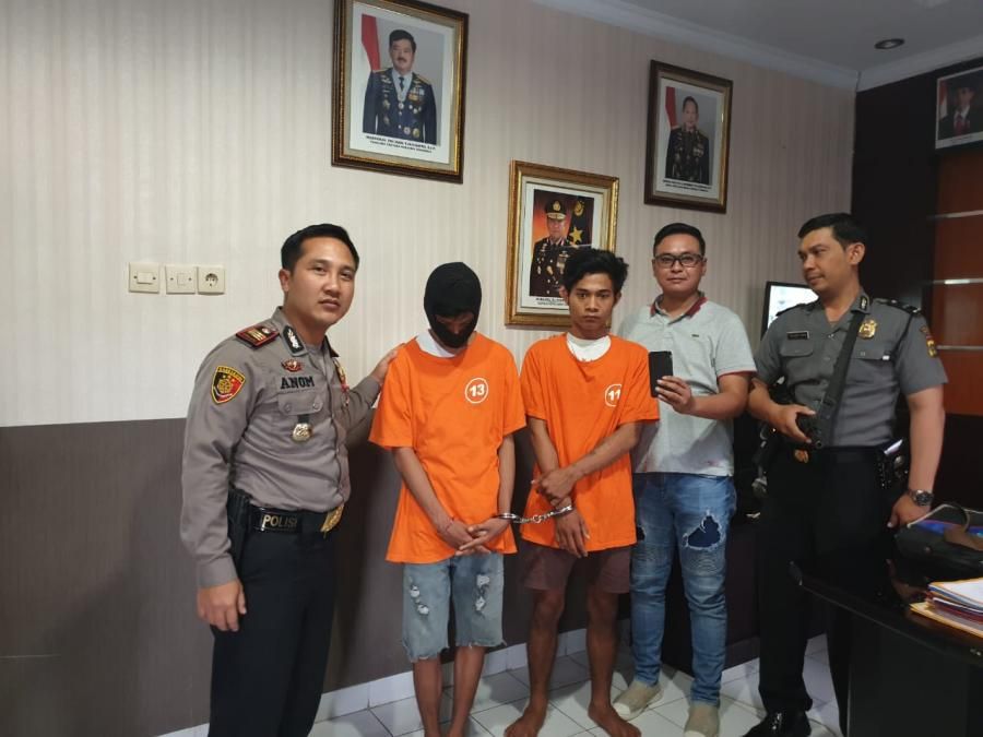 Dua Penjambret Warga New Zealand diringkus Polisi