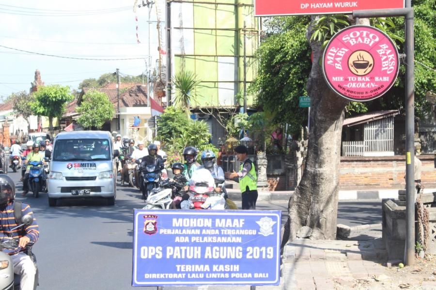 36 Pelanggar Terjaring Razia Operasi Agung di Jalan Katrangan Dentim