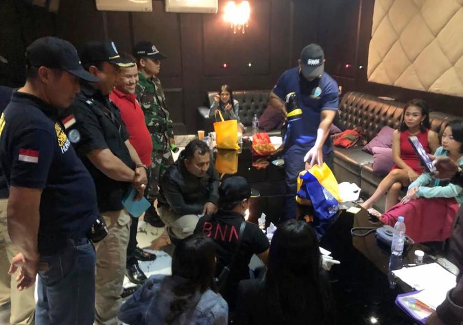 podiumnews.com-Sweeping Hiburan Malam, 9 Orang Positif Narkoba