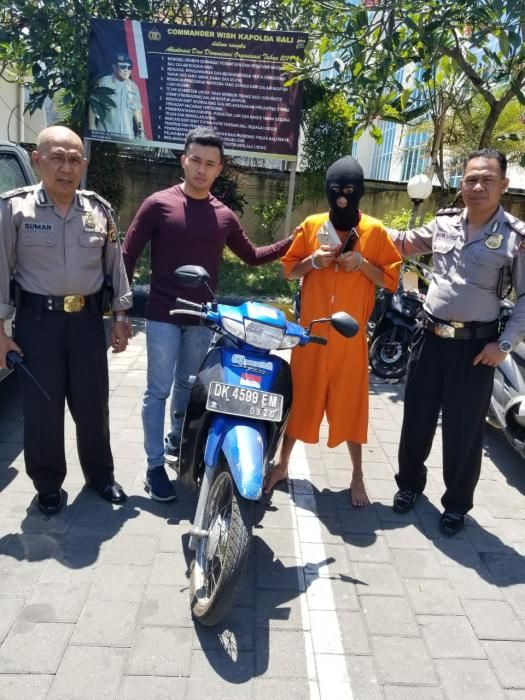 podiumnews.com-Kepergok Nyolong HP, Pencuri Motor Justru Ketangkap