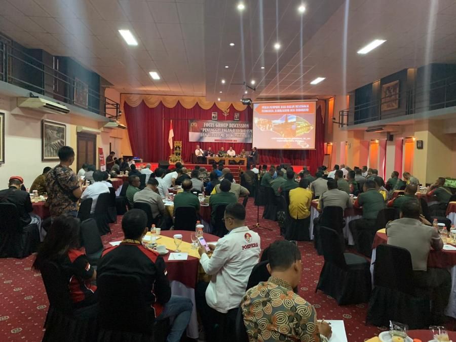 podiumnews.com-Polda Bali Gelar FGD Penanggulangan Terorisme dan Radikalisme