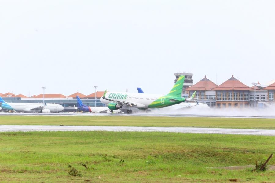 Saat Wabah Corona, Bandara Ngurah Rai Kedatangan 90 Penerbangan