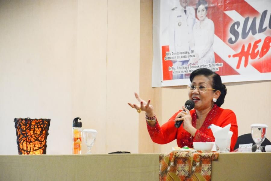 podiumnews.com-Ny. Putri Koster: Kita Jangan Berbenah Ketika Ada Lomba Saja