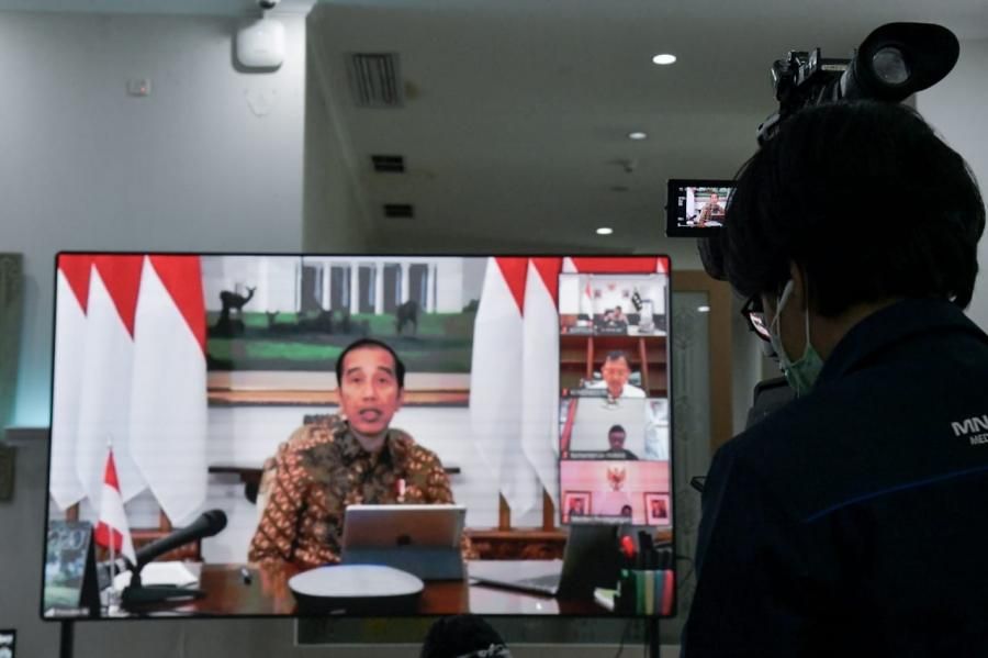 podiumnews.com-Jokowi Minta Rapid Test Prioritaskan Tenaga Kesehatan dan ODP