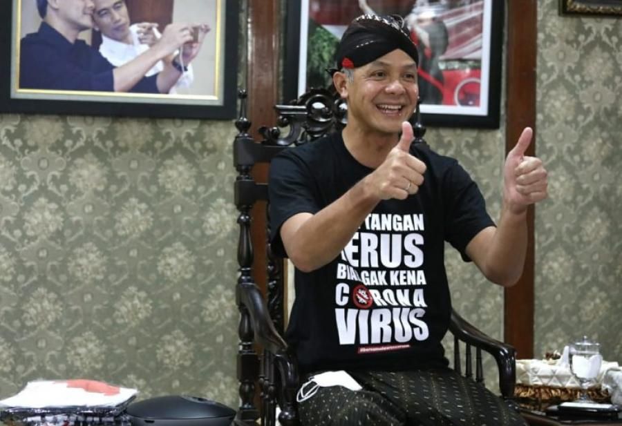 podiumnews.com-Ganjar Siapkan Taman Makam Pahlawan untuk Pejuang Covid-19