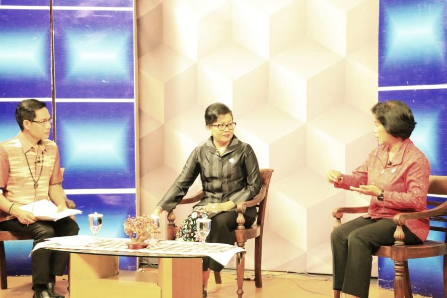 podiumnews.com-Ny. Ayu Suwirta Kagumi Aksi Nyata Ketua TP PKK Provinsi Bali 