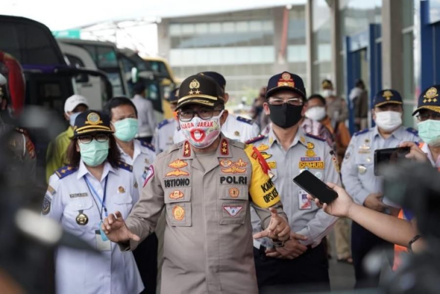 podiumnews.com-Mudik Dilarang, Pengamanan Check Point Jelang Lebaran Dipertebal