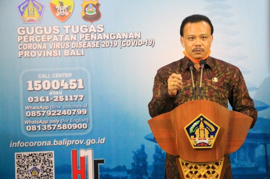 podiumnews.com-Angka Kesembuhan Pasien Covid-19 di Bali Capai 75,74 Persen