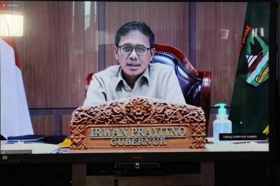 podiumnews.com-Gubernur Irwan: Sudah Masuk Tidak Boleh Keluar