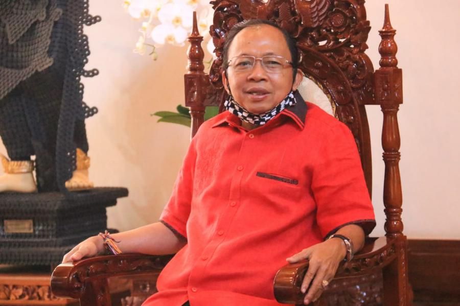 podiumnews.com-KONI Bali Temui Gubernur Koster Terkait Penundaan Porprov 2021