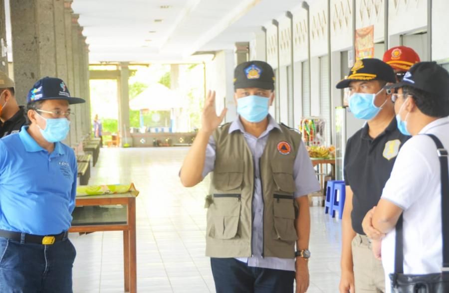 podiumnews.com-Dewa Indra Tijau Rapid Test Mandiri di Pelabuhan Gilimanuk