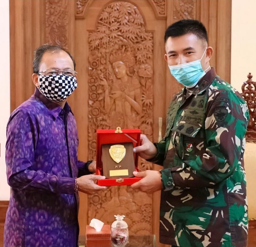 podiumnews.com-Mayjen Benny Berpamitan, Gubernur Harap Sumbangan Pemikiran Kemajuan Bali
