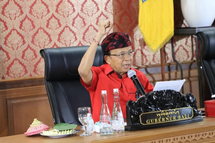 podiumnews.com-Koster Siapkan Insentif Bagi Desa Adat Terkait Penanganan Covid-19