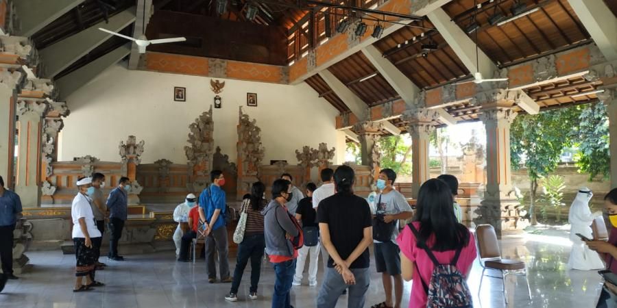 podiumnews.com-Diskominfos Bali Gelar Rapid Test untuk Puluhan Wartawan