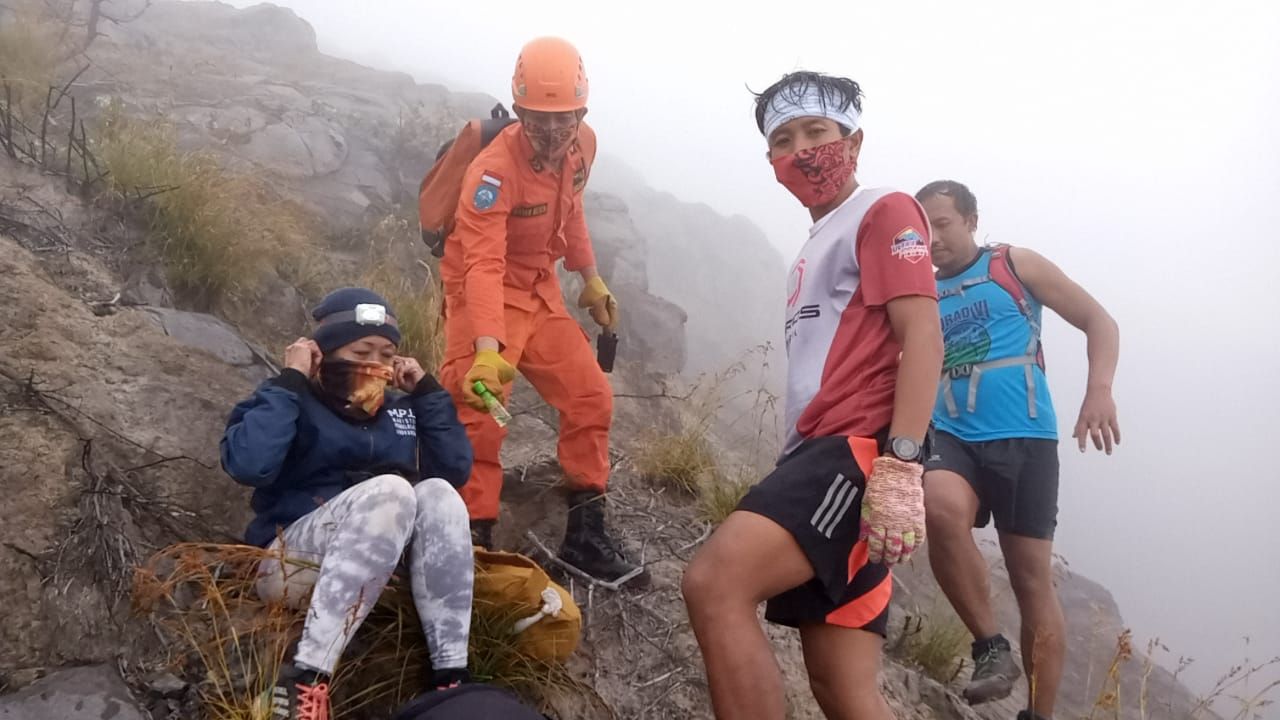 podiumnews.com-Dua Pendaki Hilang di Gunung Agung Ditemukan Selamat