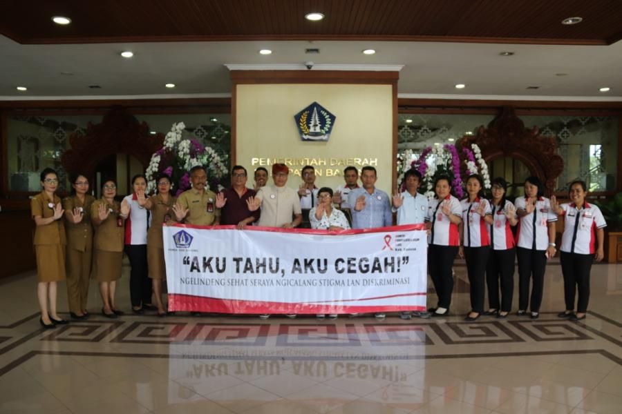 podiumnews.com-Wabup Suiasa Buka Kegiatan Aku Tahu, Aku Cegah