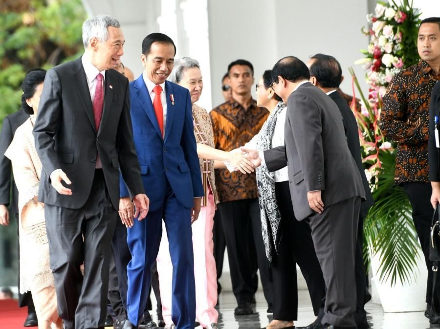 PM Singapura dan PM Kamboja Lakukan Kunjungan Kehormatan ke Presiden Jokowi