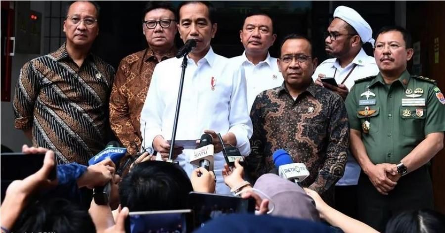 podiumnews.com-Presiden Instruksikan Kasus Penusukan Wiranto Dituntaskan
