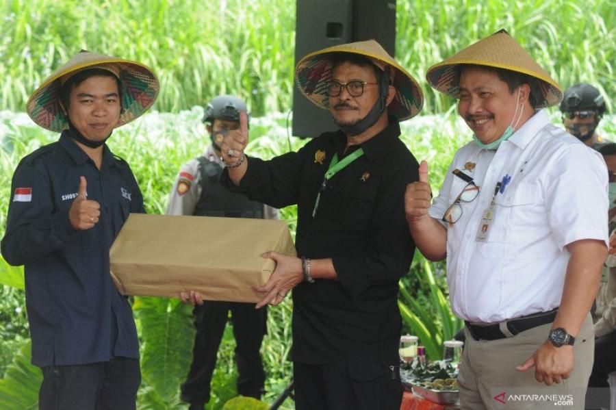 podiumnews.com-Mentan Jamin Ketersediaan Pangan Hingga Akhir Tahun