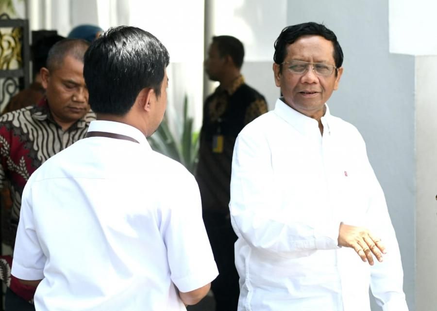 podiumnews.com-Mahfud MD Belum Ketahui Posisi Menteri Akan Diberikan Presiden