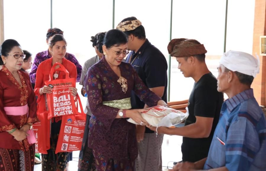 Jadi Mitra Strategis Pemerintah, Ny. Putri Koster Ajak PKK Proaktif