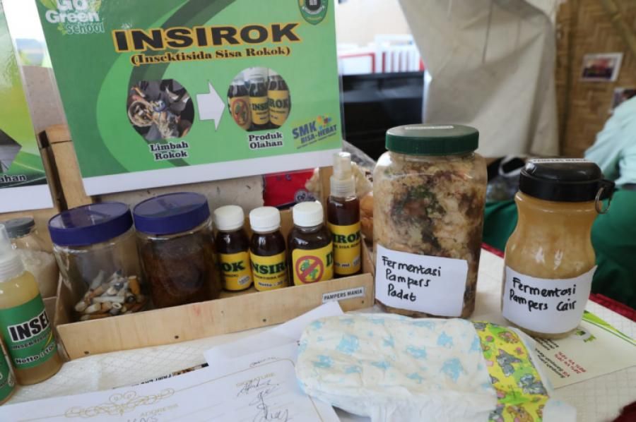 Pampers Disulap Jadi Pupuk Ampuh di Kongres Sampah