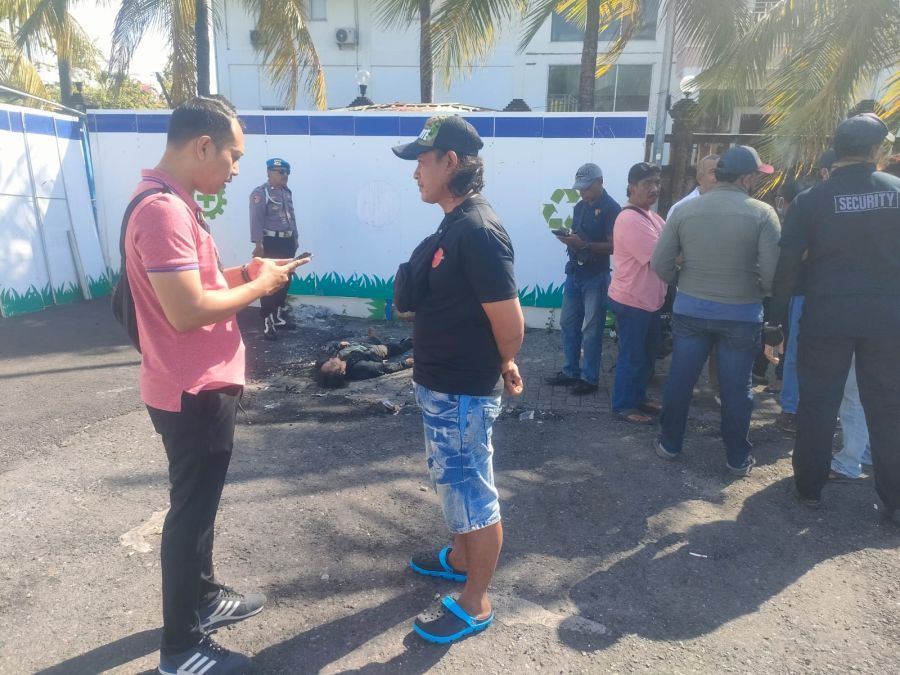 Seorang anak buah kapal (ABK) KM Bandar Nelayan 31 berinisial NA (41), ditemukan meninggal dunia di Dermaga Barat Pelabuhan Benoa, Denpasar Selatan, Denpasar, Bali, Senin (11/5/2026). (foto/hes)
