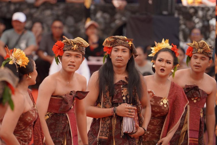 podiumnews.com-Badung Angkat Pesan Seimbang Ekonomi dan Yadnya Lewat Taman Penasar