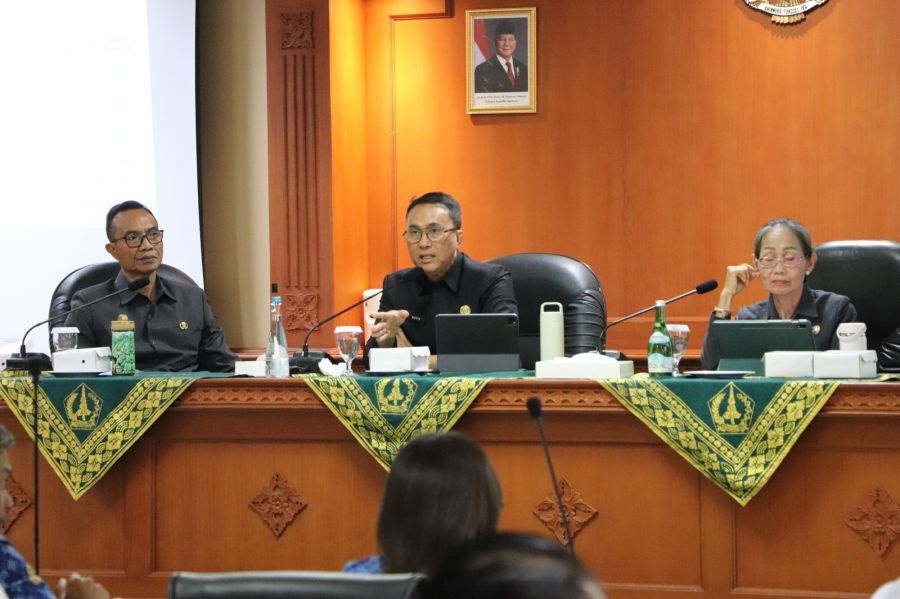 podiumnews.com-Badung Gelar Evaluasi dan Pengendalian Pelaksanaan APBD Triwulan I