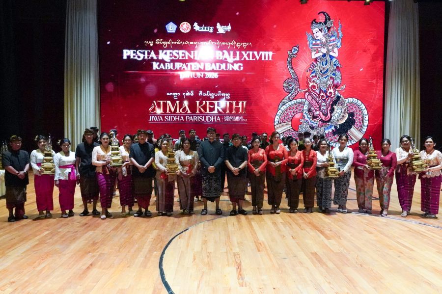 podiumnews.com-Badung Lepas 26 Duta Seni ke PKB Bali