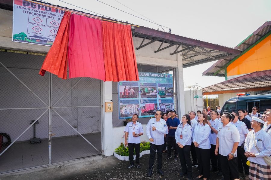 podiumnews.com-Badung Luncurkan TPSSS-B3 di TPST Mengwitani, Atasi Ancaman Limbah
