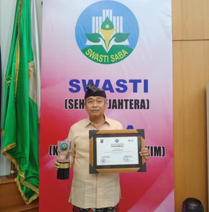 Badung Raih Penghargaan Kabupaten Sehat Tertinggi 2019