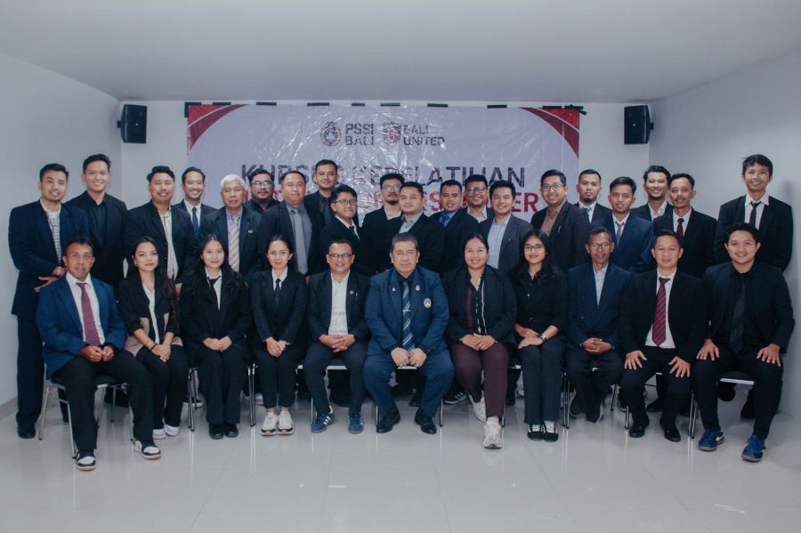 Kursus pelatihan Match Commissioner berlangsung di Stadion Kapten I Wayan Dipta, Gianyar, Bali, Senin (9/3/2026) hingga Kamis (12/3/2026). (baliutd)