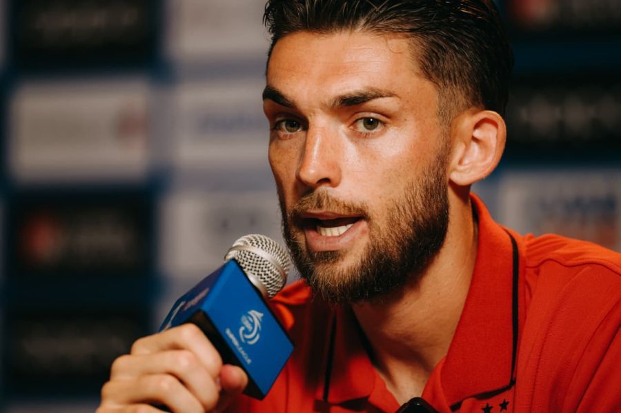 Bali United Jamu Persita, Pertemuan Emosional Brandon dan Eber Bessa